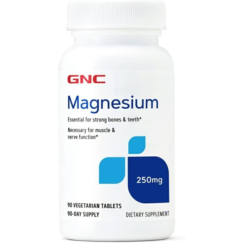 GNC Magnesium 250 MG 90 เม็ด