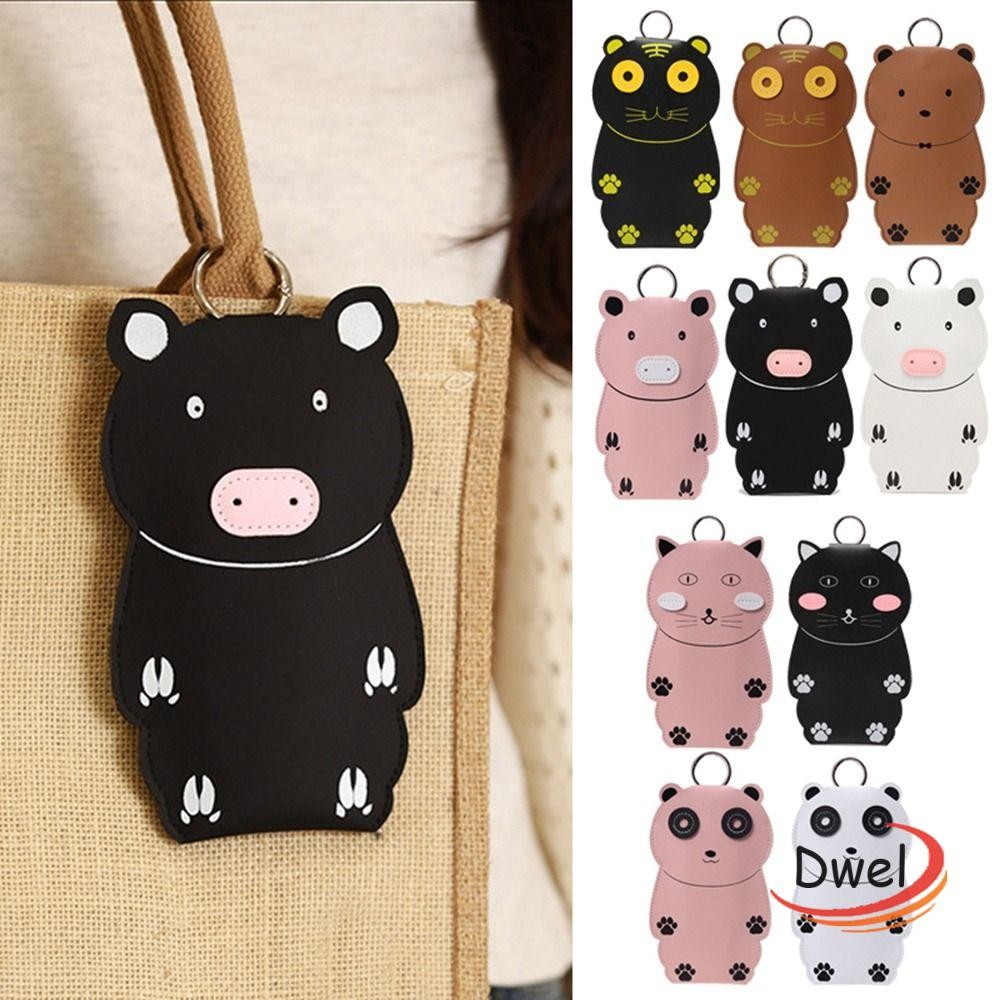 DWEL กระเป๋าเก็บแว่นตาจากหนัง PU พกพาสะดวก มีดีไซน์การ์ตูนสำหรับแว่นตากันแดด