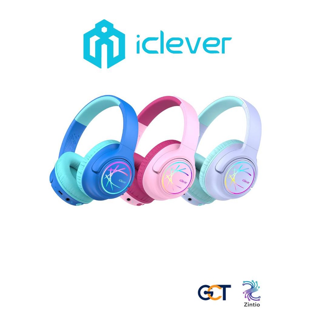 หูฟังบลูทูธสำหรับเด็กสุดเจ๋ง iClever BTH18 Kids Headphones BT ประกันศูนย์ไทย1ปี