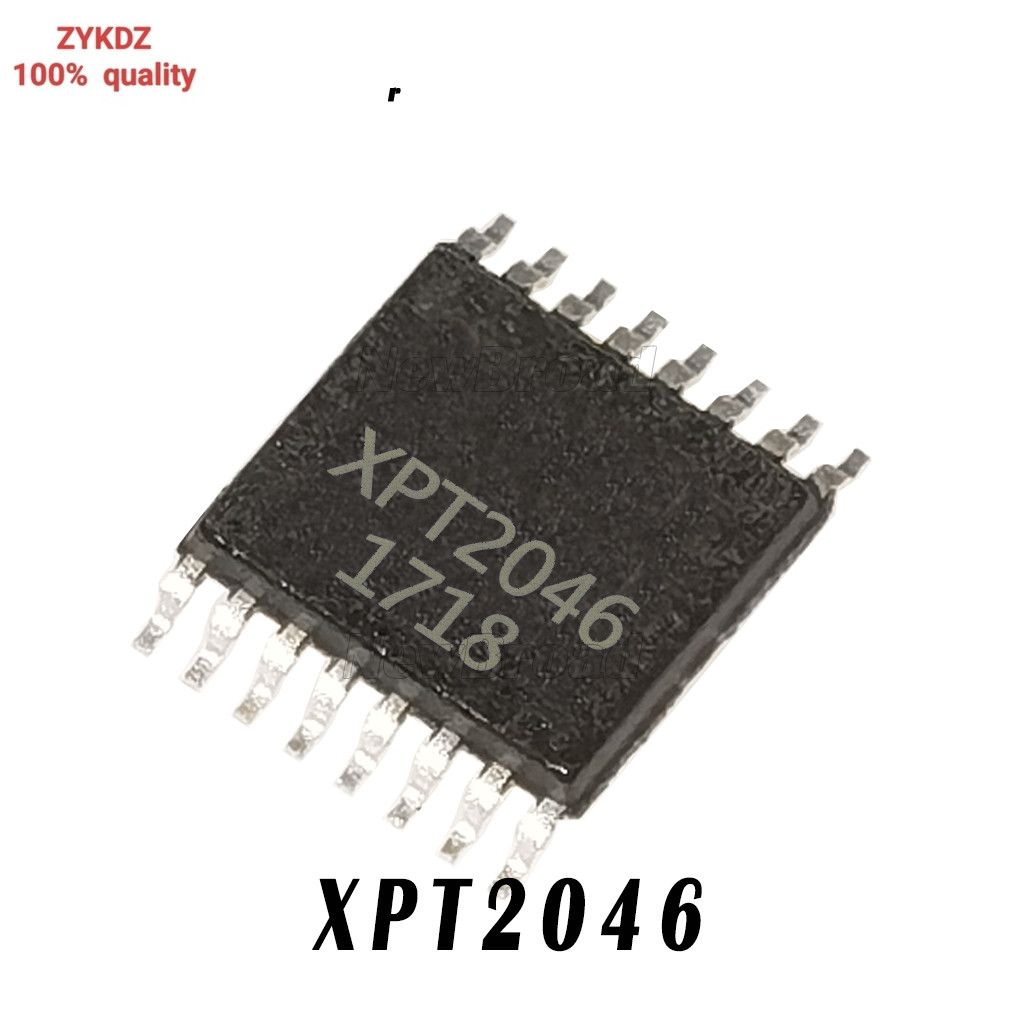10PCS XPT2046 TSSOP-16 ควบคุมหน้าจอสัมผัส IC 2046 TSSOP
