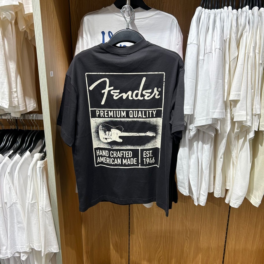 H&M เสื้อเชิ้ตแขนสั้นลายพิมพ์ ทรงหลวม สำหรับทุกเพศ จากผ้าฝ้าย