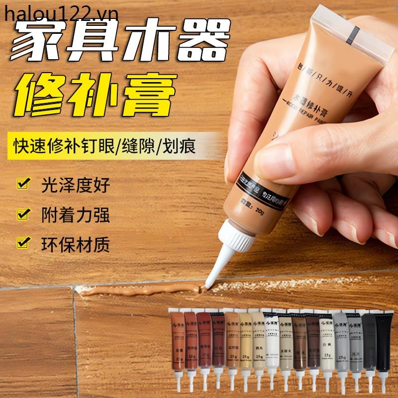 Touch-Up ปากกาเฟอร์นิเจอร์ซ่อมวาง Woodware Touch-Up Paste Touch-Up ประตูไม้ไม้เนื้อแข็งชั้น Scratch 