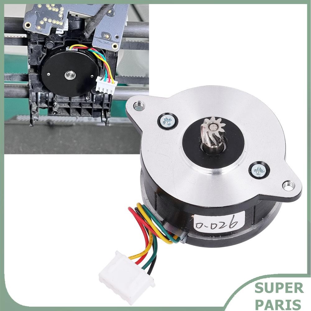 Superparis อุปกรณ์เสริมเครื่องพิมพ์ 3D Round Stepper Motor 2 เฟส DC2.4V 1A สำหรับ Bambu Lab X1 P1P P