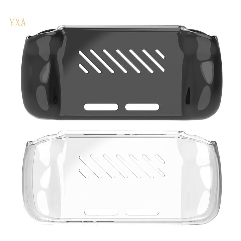 YXA Clear Shell Cover Case สําหรับ RG 406H เกมคอนโซลที่ทําให้เกิดรอยขีดข่วนวางป้องกัน