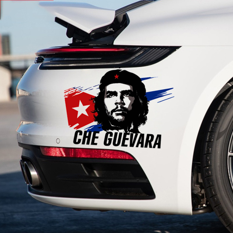 สติ๊กเกอร์ติดรถ ตลก Che Guevara ฟิล์มไวนิล Auto Whole Body Decals อุปกรณ์ตกแต่งปรับแต่งรถยนต์