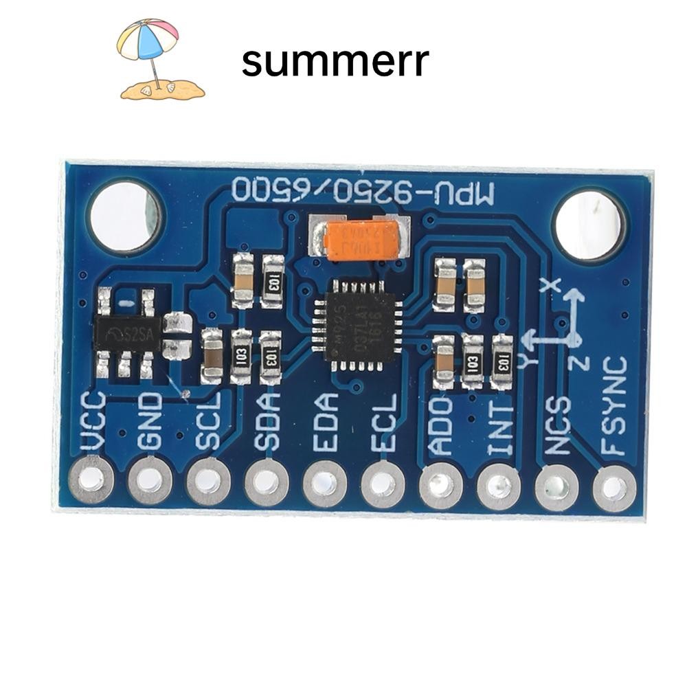 SUMMERR Gyroscope โมดูล, MPU-9250 GY-9250 3-5V เซ็นเซอร์ 9 แกน, โมดูลเซ็นเซอร์ 9 แกน 16 บิตเซ็นเซอร์