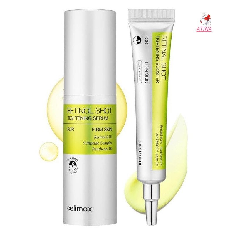 ATINACelimax retinal shot celimax The Vita A Retinal Shot Tightening Booster 15ml/30ml | เซรั่มต่อต้