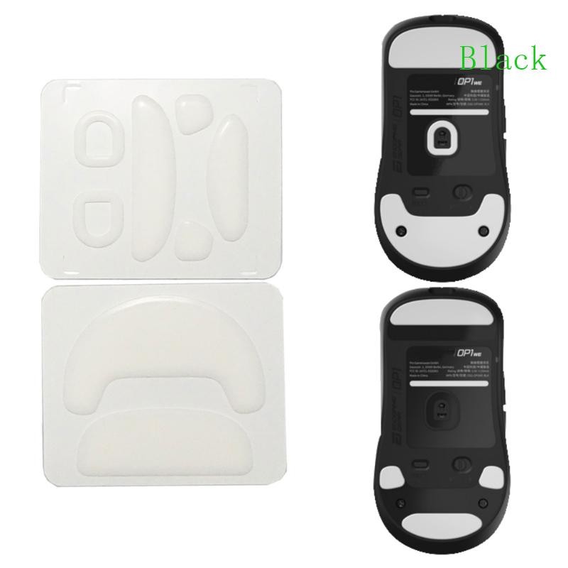 สีดํา Esportstiger ICE V2 รองเท้าสเก็ตเมาส์ Feet Glides Curve Edge สําหรับ ENDGAME GEAR OP1W