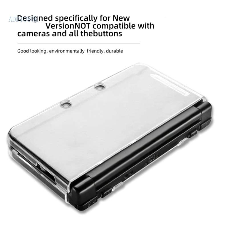 3C ฝาครอบพลาสติก สําหรับ 3DS XL LL ใหม่ 3DS Clear Protector Case