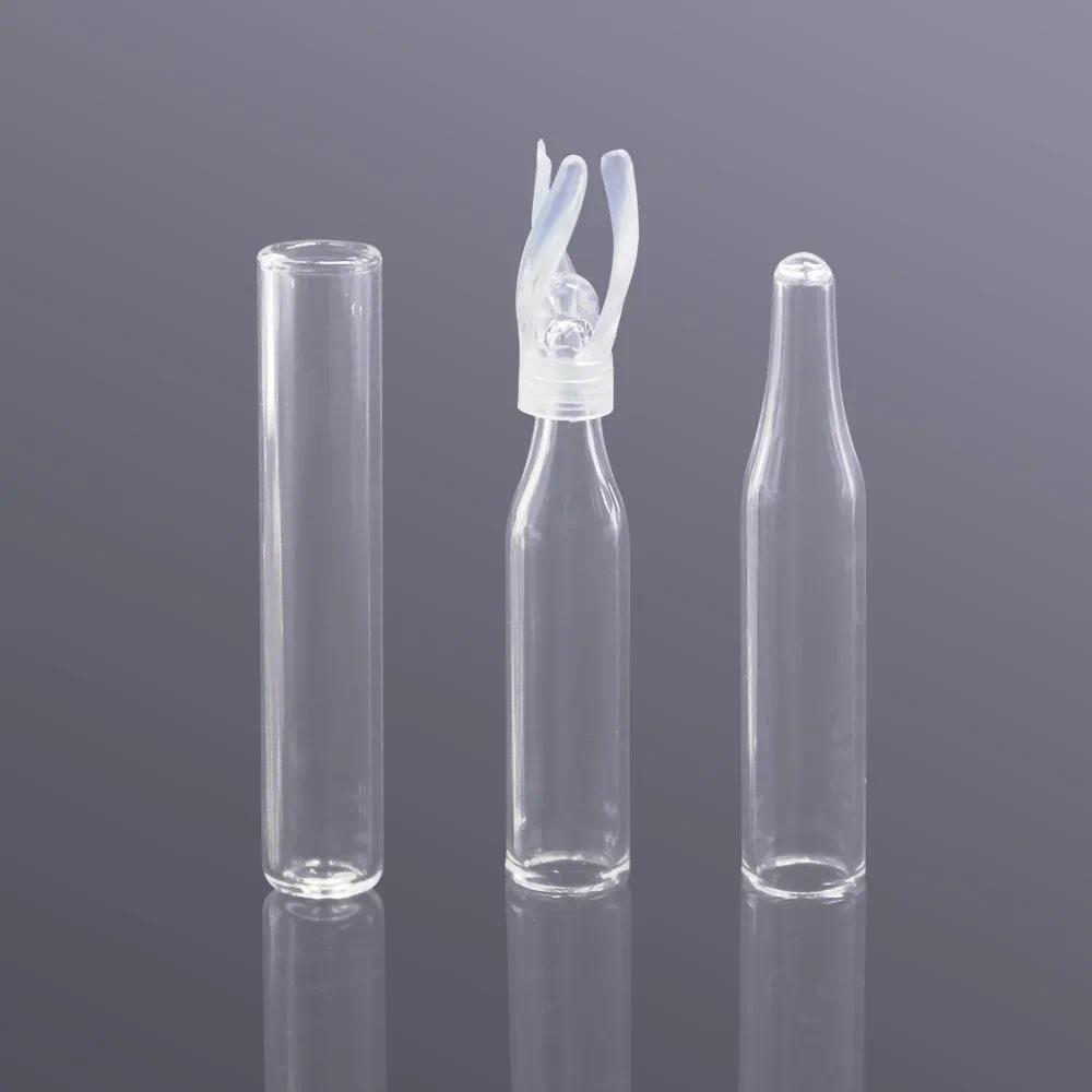 6 มม. Biosharp Vial Micro Insert Conical Scientific Laboratory Vials 100 ชิ้น/กล่องสําหรับใช้กับ Via