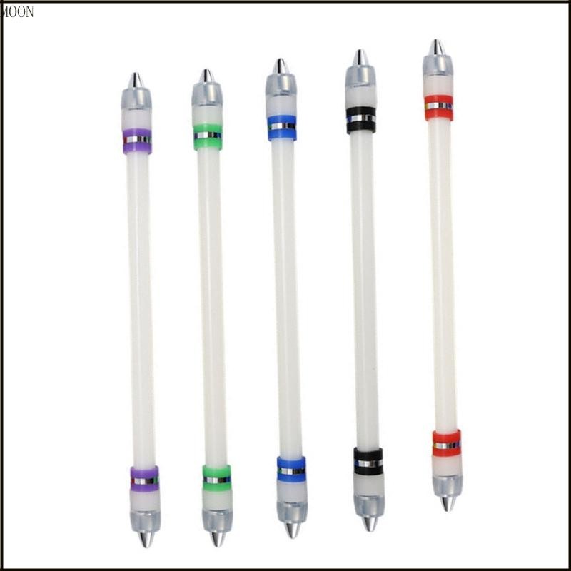 MOON Funny Flash Glow Spinning Pen Finger Gaming Spinning Pen Refill Comfy to Hold