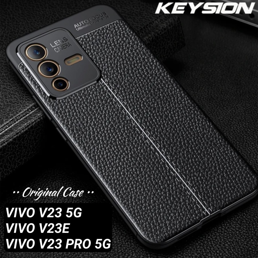 เคส VIVO V23 V23E V23 PRO 5G AUTOFOCUS เคสหนังคาร์บอน