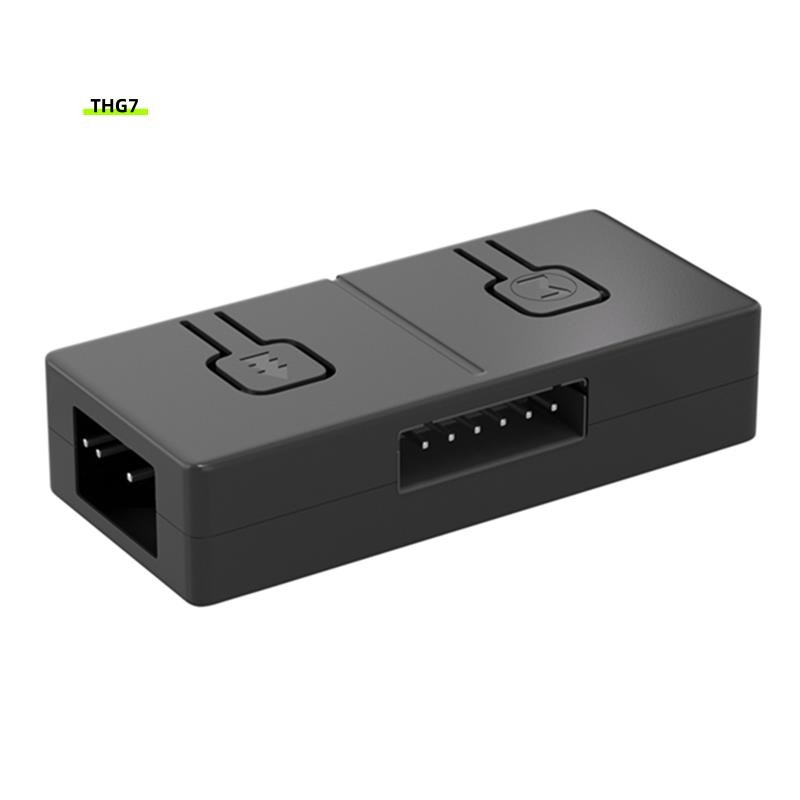 Belinda75V 3Pin ARGB ถึง 12V 4 Pin RGB Converter 5V ARGB ถึง 12V RGB Converter 5V 3pin Manual Contro