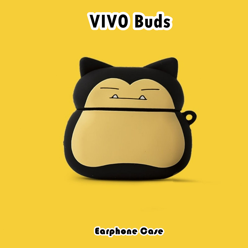 บูติกต้นฉบับสําหรับ VIVO Buds Case Simple การ์ตูนซิลิโคนอ่อนนุ่มหูฟังกรณีปลอก NO.1 - รูปที่ 7