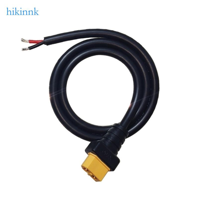 ฮิกิ xt60ขั้วต่อหญิง xt60สายต่อสําหรับระยะไกลสถานีไฟฟ้าแบบพกพาแผงพลังงานแสงอาทิตย์ตัวเชื่อมต่อสายเคเ