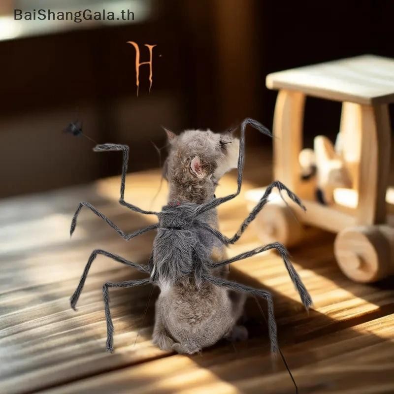 BSG สัตว์เลี้ยง Spider Harness เครื่องแต่งกายฮาโลวีน Spider Transformation ชุดสัตว์เลี้ยงแมวสัตว์เลี