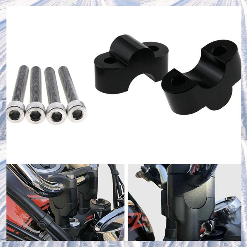 แฮนด์ Risers สําหรับ Z900 2018-2023 Handle Bar Clamp ยกขยาย Riser Mount อุปกรณ์เสริม