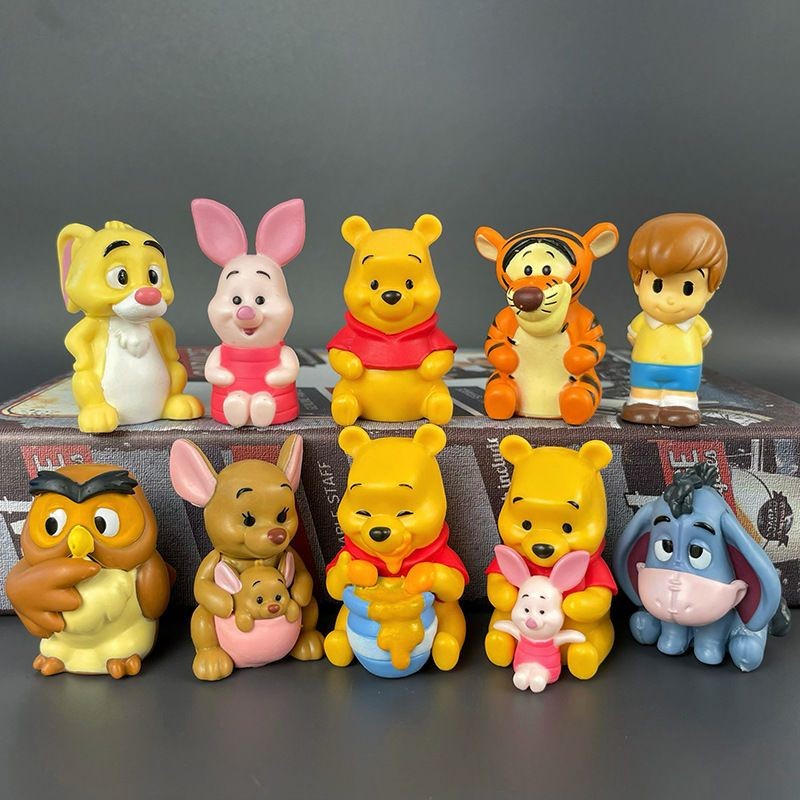 Winnie the Pooh Piggy Piggy Piggy Tigger Piggy Tigger Hand Doll Doll Cake Car Decorative diy Accesso