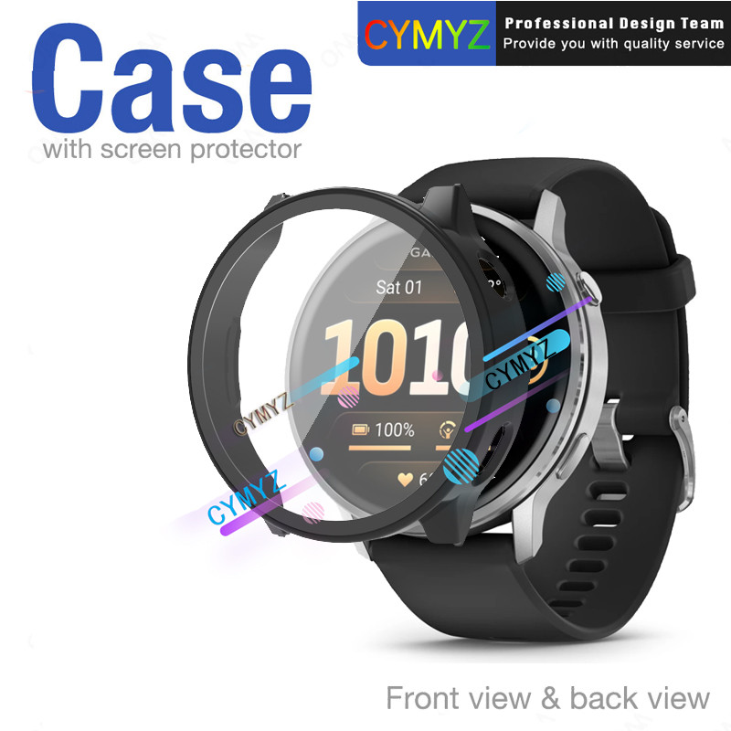 เคส Garmin Venu 4 เคสป้องกัน Garmin Venu 4 45 มม. 41 มม. เคสป้องกัน 360° ฟิล์มกันรอยหน้าจอรอบด้าน ฟิ