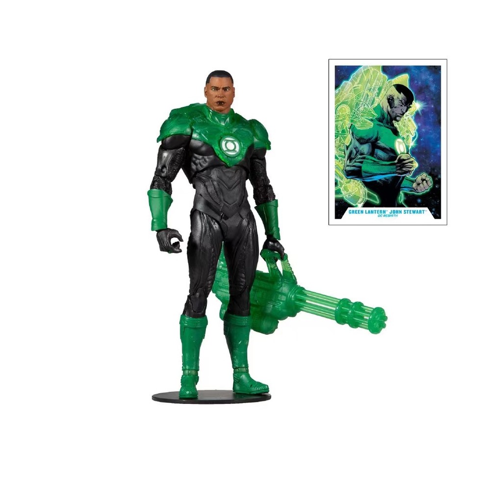 McFarlane McFarlane Justice League Superman Foreigner Green Lantern John Stewart