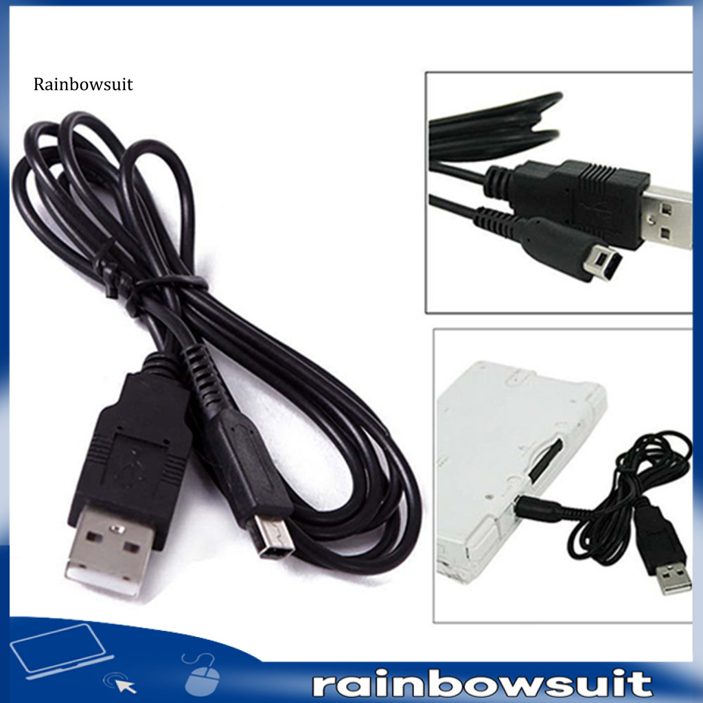 [RB] สายชาร์จข้อมูลอินเทอร์เฟซ USB สายชาร์จข้อมูลสําหรับ Office Home Travel สําหรับ NDSi-LL/NDSi/NDS
