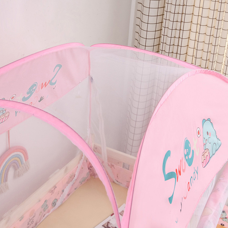 เด็กประกบเตียงมุ้งกันยุงสาวเจ้าหญิงสไตล์เด็ก bb เตียงเต็นท์ติดตั้งฟรี กระโจม เด็ก 80 * 168