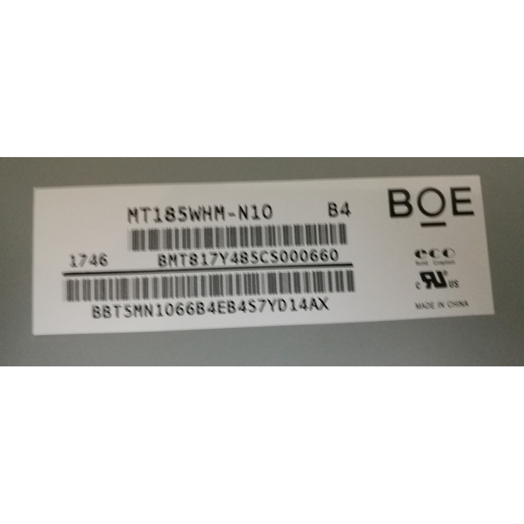 MT185WHM-N10 HTHB-N10 HT185WX1-400 หน้าจอ LCD