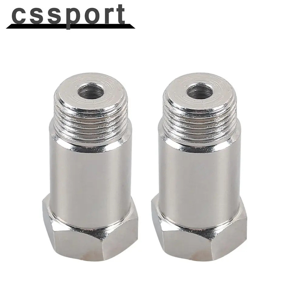 2 ชิ้น M18x1.5 เซนเซอร์ออกซิเจน Lambda O2 Extension Extender Spacer อะแดปเตอร์ P0420 P0430 ไอเสียเหล