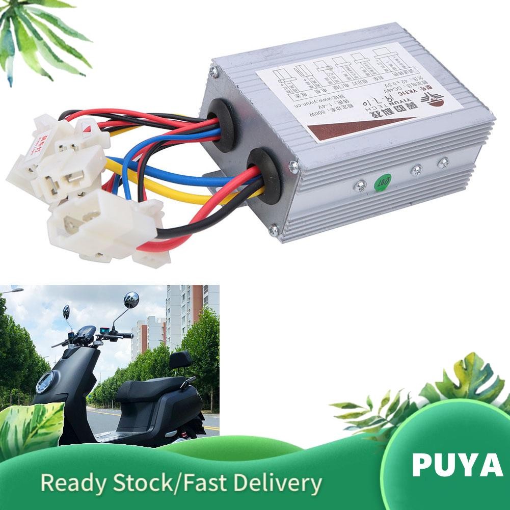 Puya Puya มอเตอร์ ControllerBrush ControllerBrushed ตัวควบคุมความเร็ว 48V 800W YK31C แปรง 42V Underv