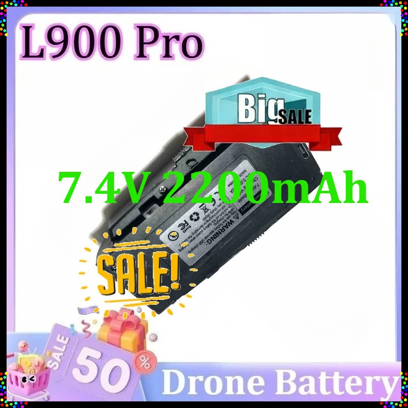 L900 Pro Drone แบตเตอรี่ L900PRO MAX แบตเตอรี่ 7.4V 2200mAh RC Quadcopter Drones อุปกรณ์เสริมอะไหล่