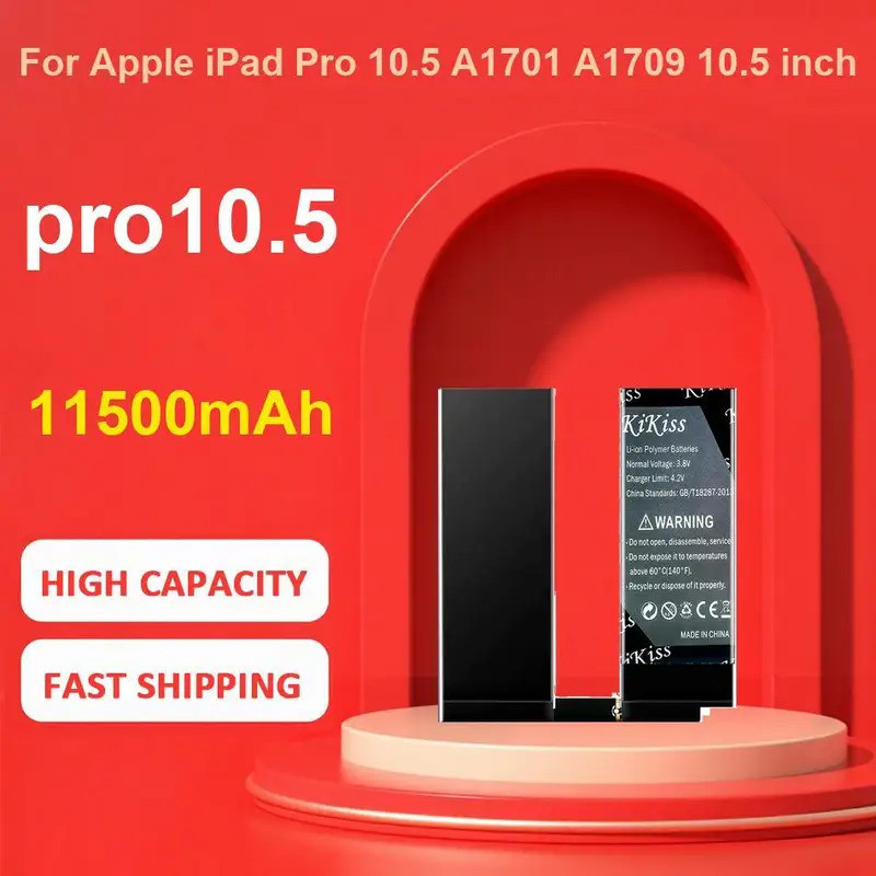 แบตเตอรี่สําหรับ Apple iPad Pro 10.5 A1701 A1709 10.5 นิ้ว