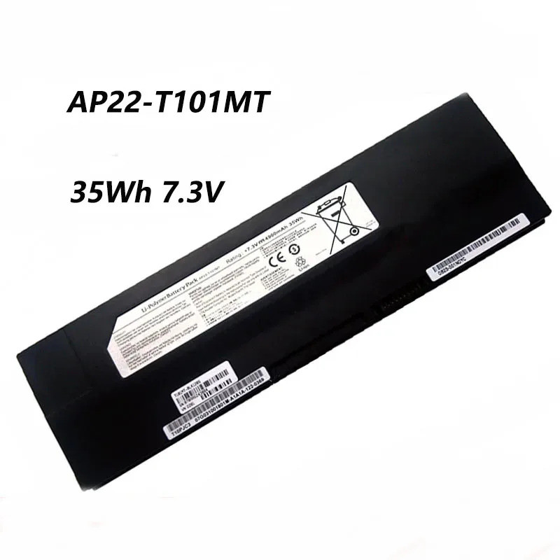 AP22-T101MT 35Wh 7.3V แบตเตอรี่แล็ปท็อปสําหรับ Asus Eee PC T101 T101MT T101MT-EU17-BK T101MT-EU27-BK