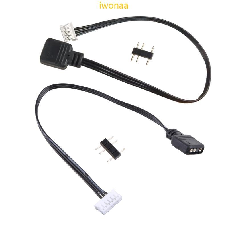 Fan Controller Adapter Cable 4Pin/6Pin to 5V ARGB 3Pin Converter