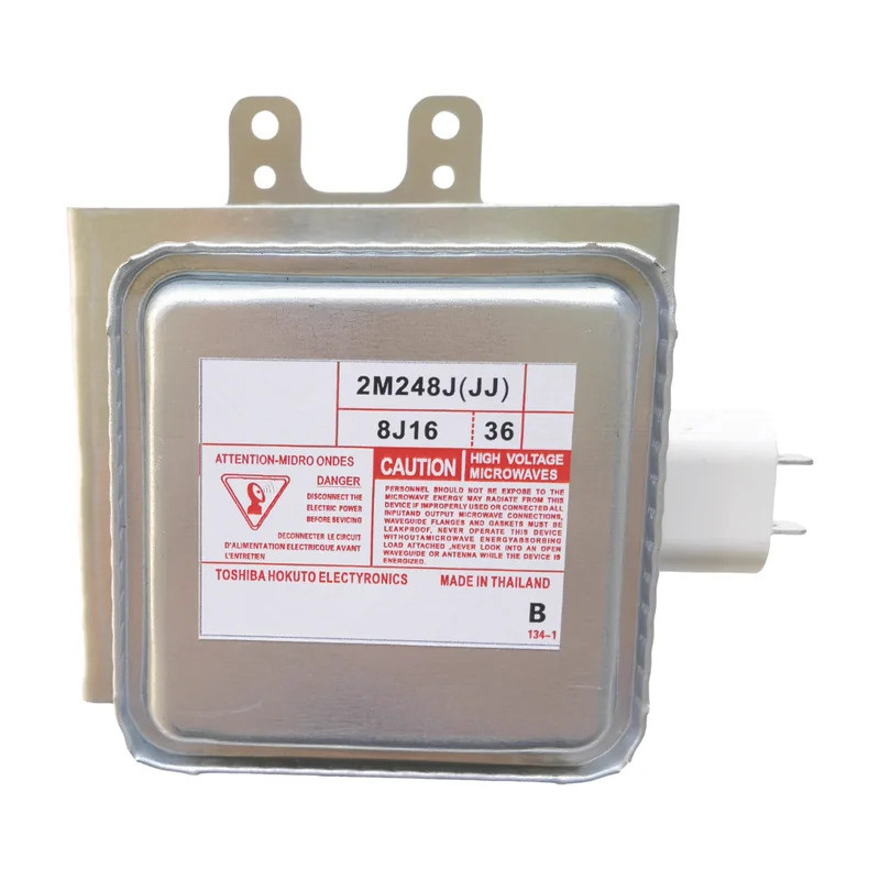 ใหม่สําหรับ TOSHIBA Air-Cooling อุตสาหกรรมเตาอบไมโครเวฟ Magnetron 2M248J(JJ) 2M248J 1000W Air Cooled