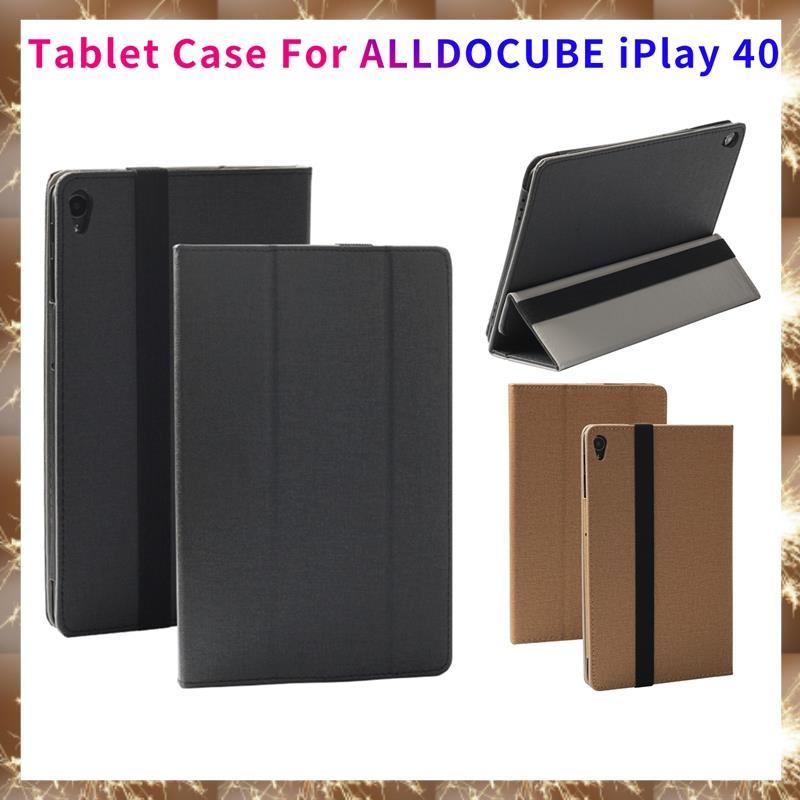 (OKB) เคสแท็บเล็ตสําหรับ IPlay40 แท็บเล็ต 10.4 นิ้วซองหนัง PU Flip Case Cover สําหรับ CUBE 40