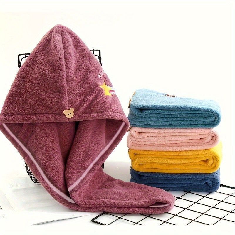 MICROFIBER HAIR DRYING SHAMPOO TOWEL / MAGIC TOWEL