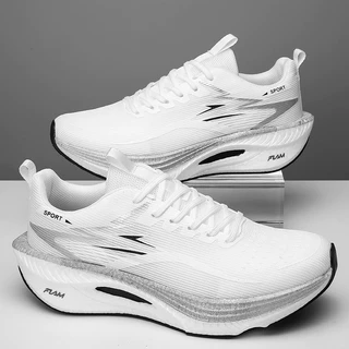 ผู้ชายผู้หญิงรองเท้าวิ่ง Rebound สนับสนุน Professional Cushioning Shock Absorption รองเท้าผ้าใบ
