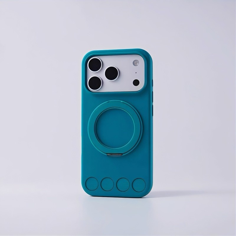 360° วงเล็บโลหะ Matte PC Hard Case/purple เคส
