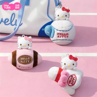 พร้อมส่ง🇹🇭 MTA. Martube Hello Kitty Fun Sports Aromatherary Plush Keychain Blind Box（กด6ชิ้น=1box）