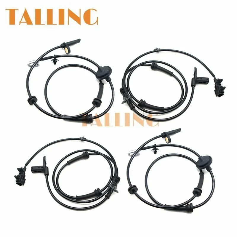 4PCS ด้านหน้าด้านหลังซ้าย/ขวา ABS เซ็นเซอร์ความเร็วล้อสําหรับ Nissan Teana J31 03-08 ใหม่ 47911-9Y00