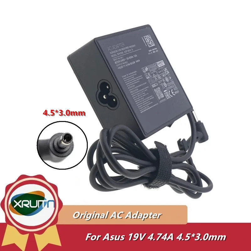 ของแท้ A19-090P2A อะแดปเตอร์ AC ADP-90LE B 19V 4.74A 90W สําหรับ ASUS Q524 Q524U Q534 Q534U BX51V YX