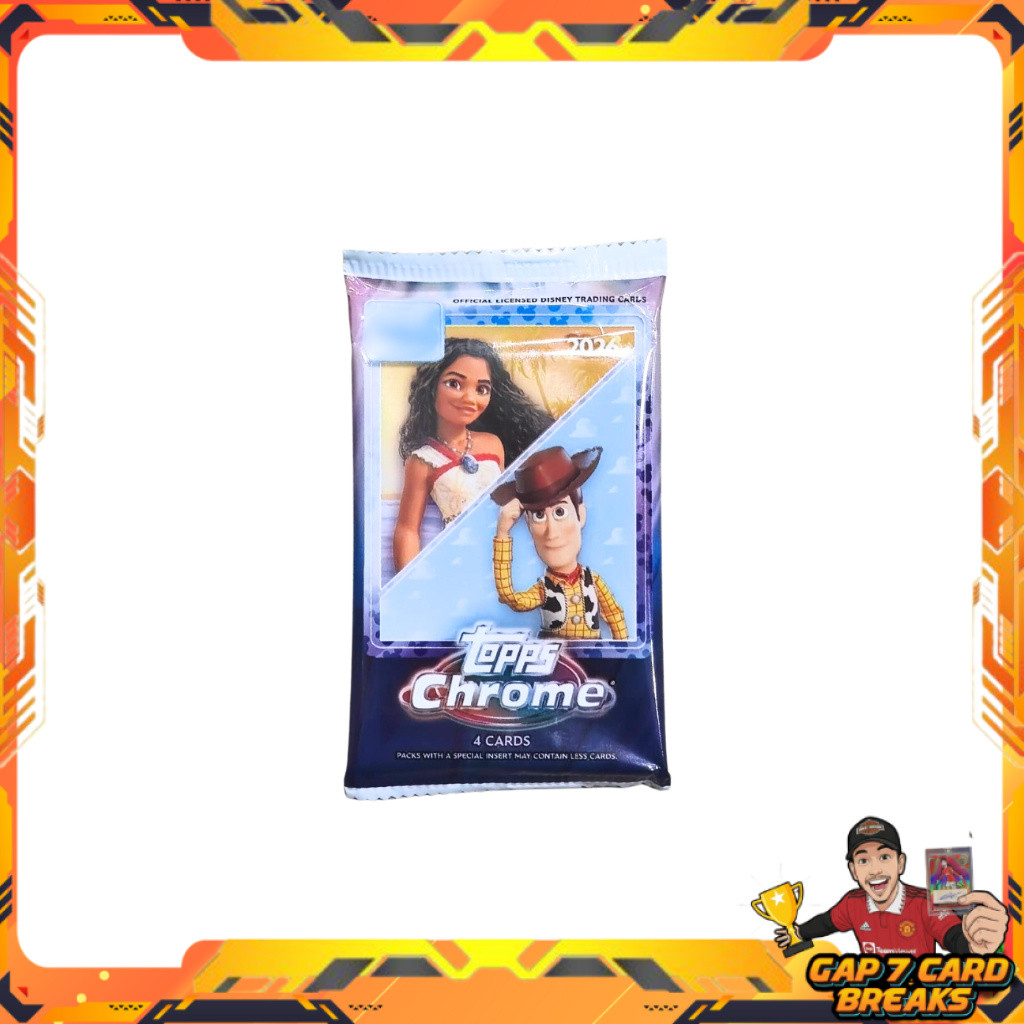 [ 1 ซอง ]  การ์ดสะสม 2026 Topps Chrome Disney - Value Pack (p3)