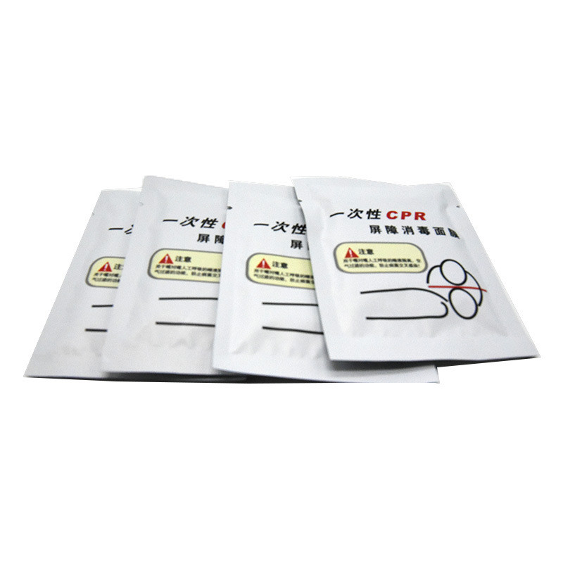 Red Cross Club CPR Barrier Disinfection Mask Model Training Cardiopulmonary Resurrection Isolation M