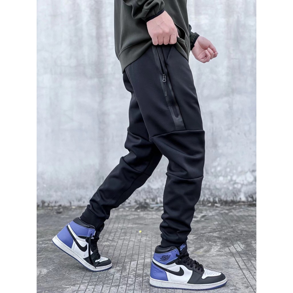 男秋冬TECH FLEECE 805163同款脚运动裤 ชุดกีฬาชุดกีฬา 卫裤