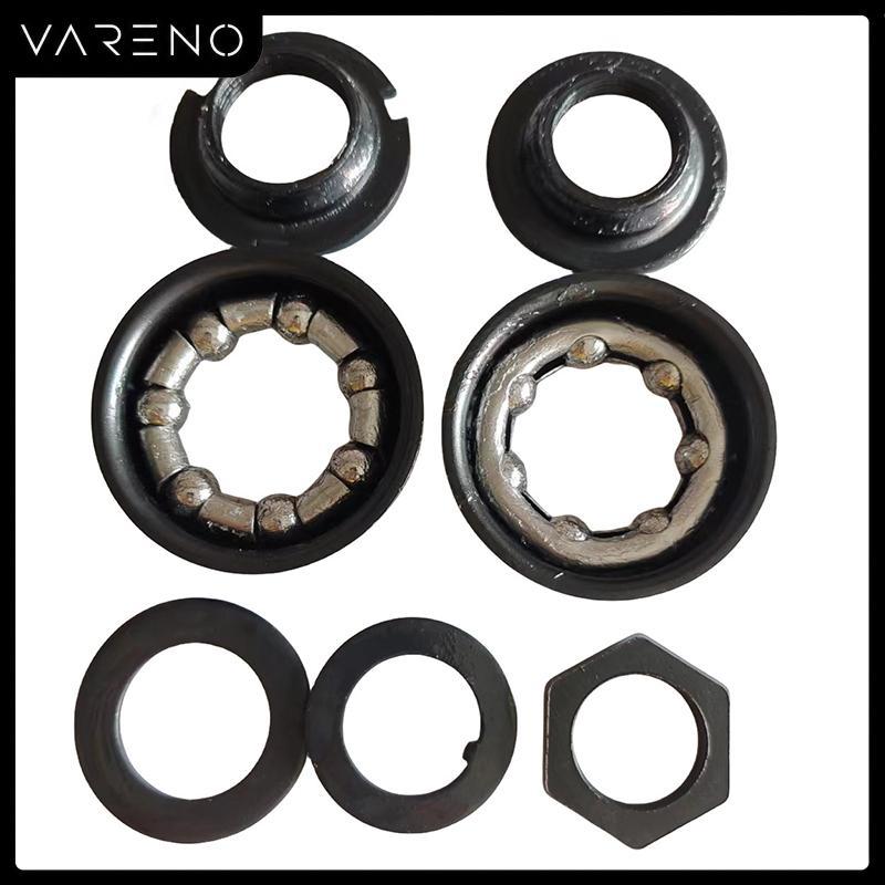 Vareno ชุดถ้วยจานจักรยานชุดประกอบเต็มชุดกรอบลูกปัดจักรยานประกอบเพลากลาง