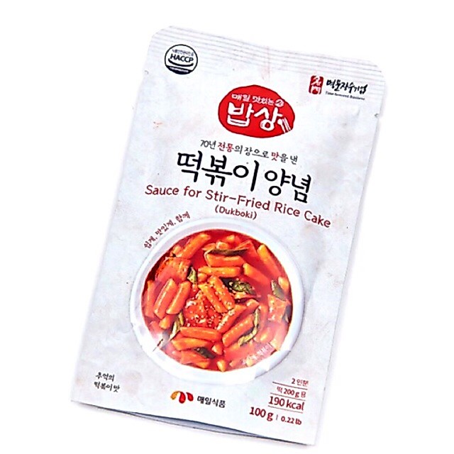 Korea Tteokbokki Sauce [100 g.] :: ซอสต๊อกบ็กกิจากประเทศเกาหลี🇰🇷
