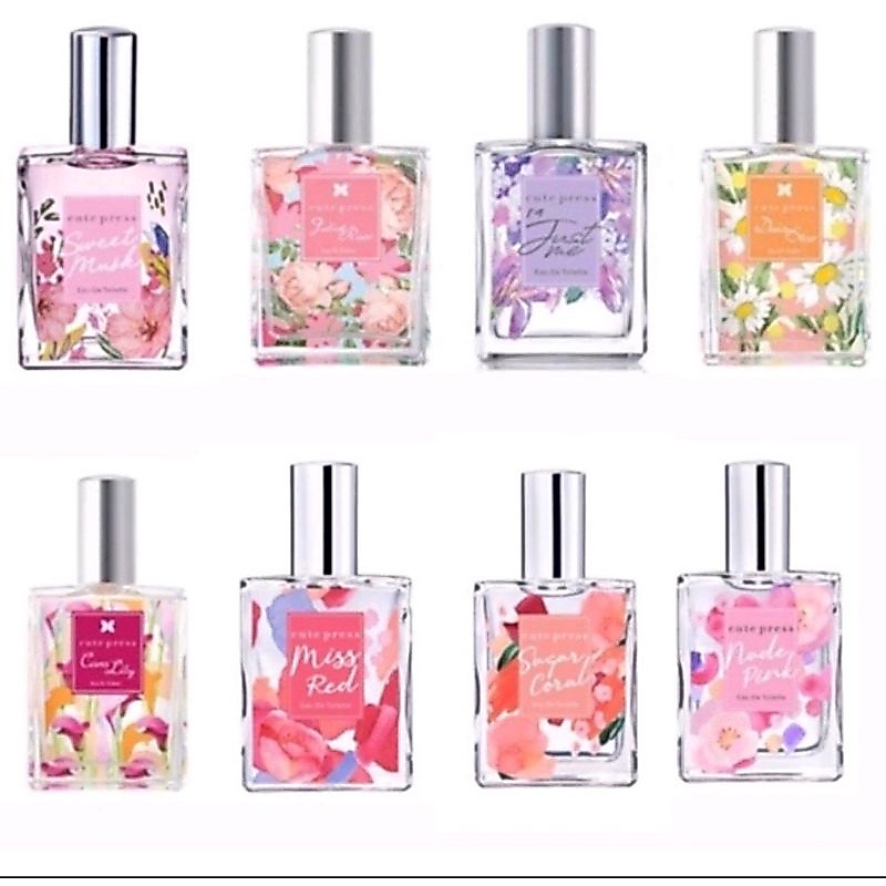 Cute Press Sweet Musk Eau De Toilette 35ml น้ำหอม Cutepress  Shades of Me nude pink miss red