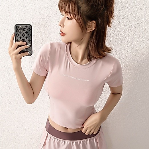 AMAYA🌟 เสื้อครอปออกกำลังกาย รุ่น 2301 สินค้าพร้อมส่ง