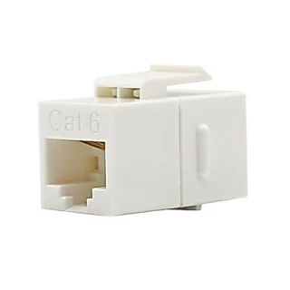 LINK รุ่น US-4006IL CAT6 IN-LINE COUPLER , FOR PATCH PANEL ตัวต่อสายตัวเมีย 2 ด้าน CAT6