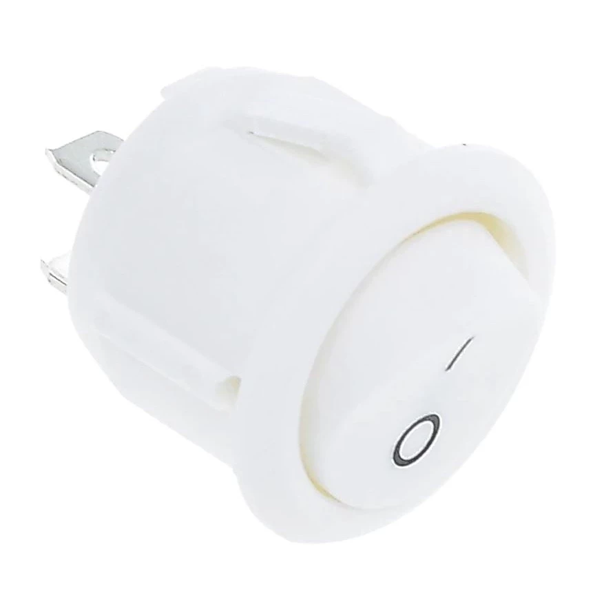 สวิทซ์กลม OFF/ON 2 ขา ขนาด 16/23mm 2 Pin ON-OFF 3A/6A 250VAC 6A/10A 125VAC